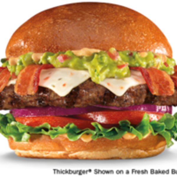 THE GUACAMOLE BACON THICKBURGER® Carl's Jr., View Online Menu and