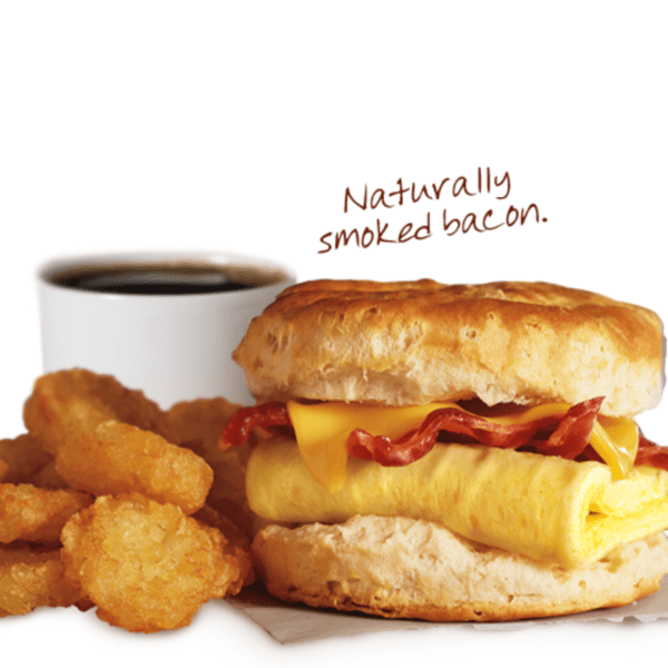 Bacon, Egg & Cheese Biscuit Meal Burger King, View Online Menu and