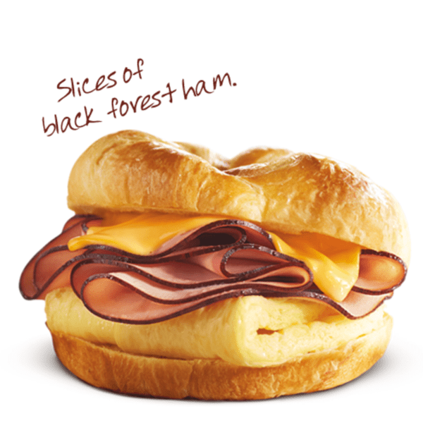 Ham, Egg & Cheese CROISSAN'WICH® Burger King, View Online Menu and