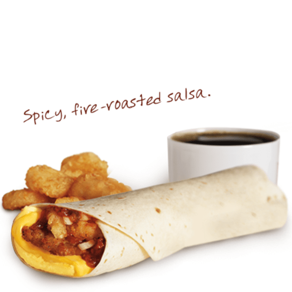 Southwestern Breakfast Burrito Meal Burger King, View Online Menu and