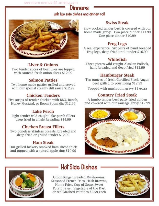 Online Menu of Family Restaurant Restaurant, Bellefontaine, Ohio, 43311 Zmenu