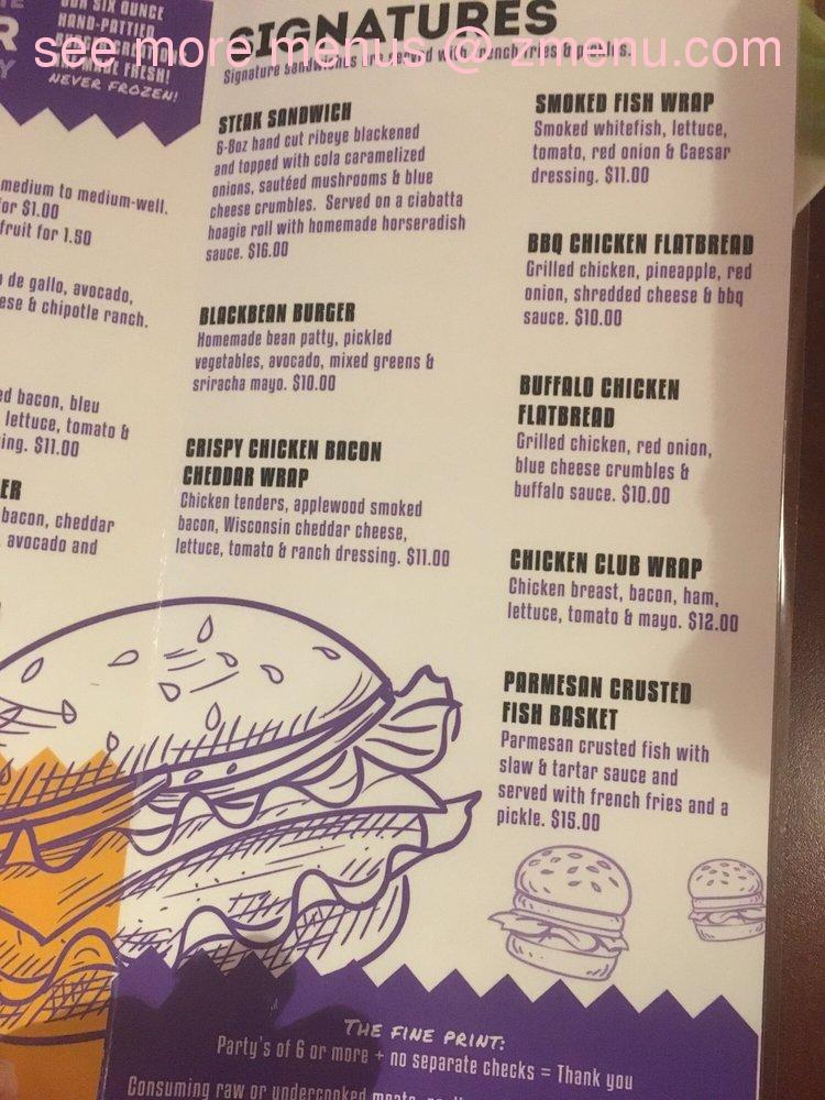 Online Menu of Patsys Bar Restaurant, Washburn, Wisconsin, 54891 Zmenu