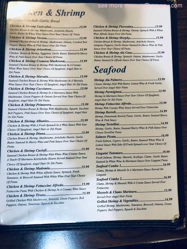 Online Menu of Joe's Italian Grill & Pizza Restaurant, Livingston