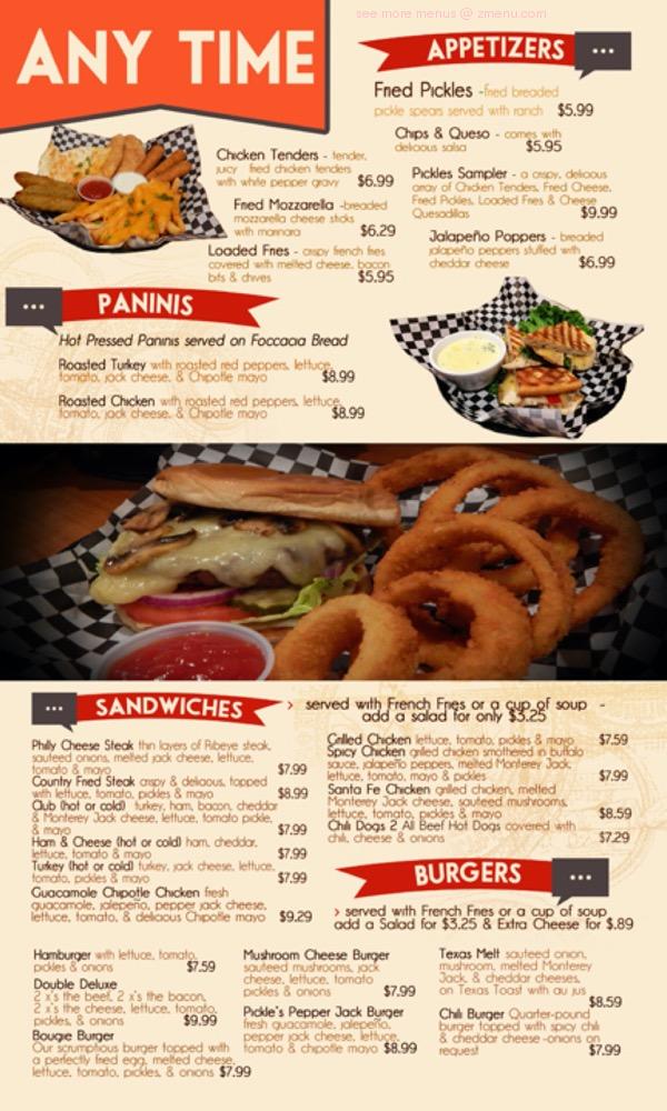 Online Menu of Pickles Restaurant Restaurant, Edmond, Oklahoma, 73034