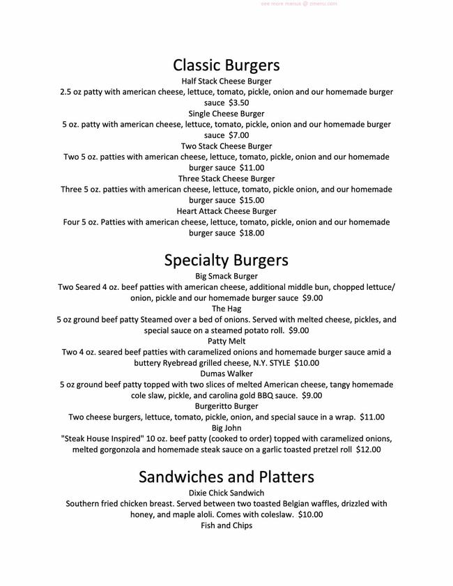 Online Menu of Inferno The Restaurant Restaurant, Sound Beach, New York