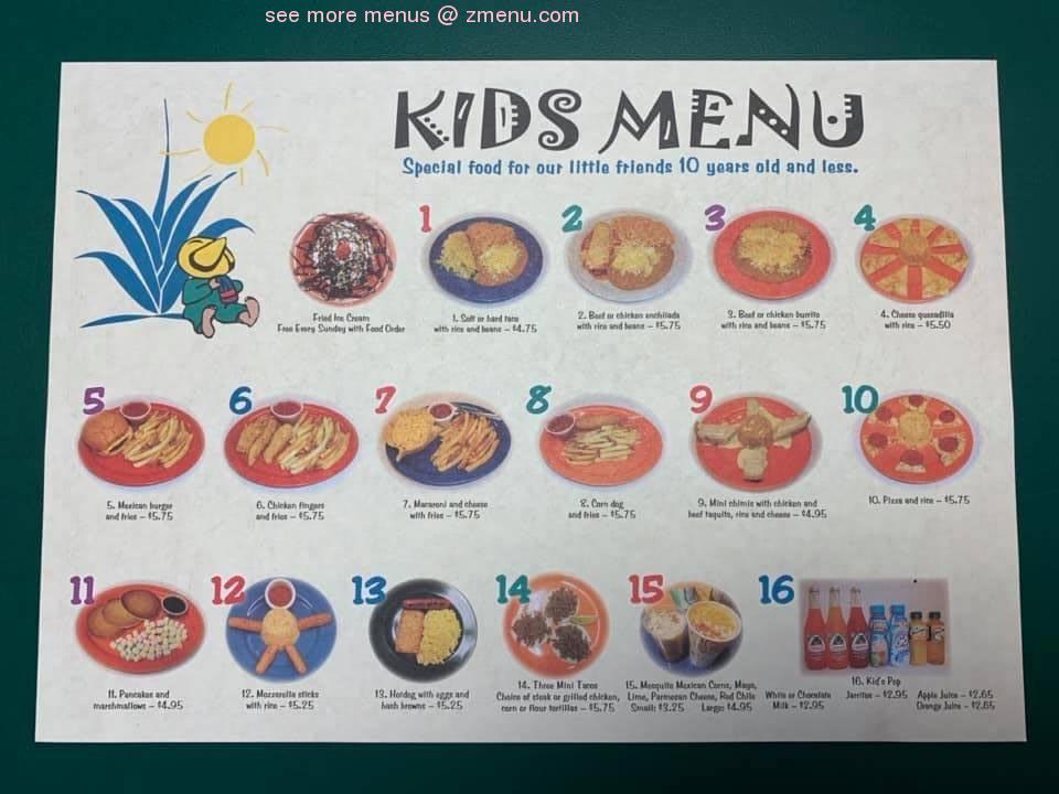 Online Menu of Los Corrales Restaurant, Staples, Minnesota, 56479 Zmenu