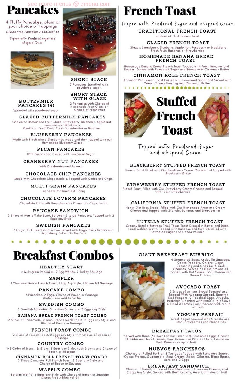 Online Menu of Sweet Basil Cafe of Rockford Restaurant, Rockford