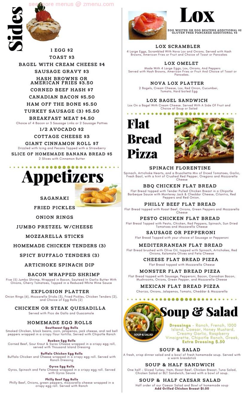 Online Menu of Sweet Basil Cafe of Rockford Restaurant, Rockford