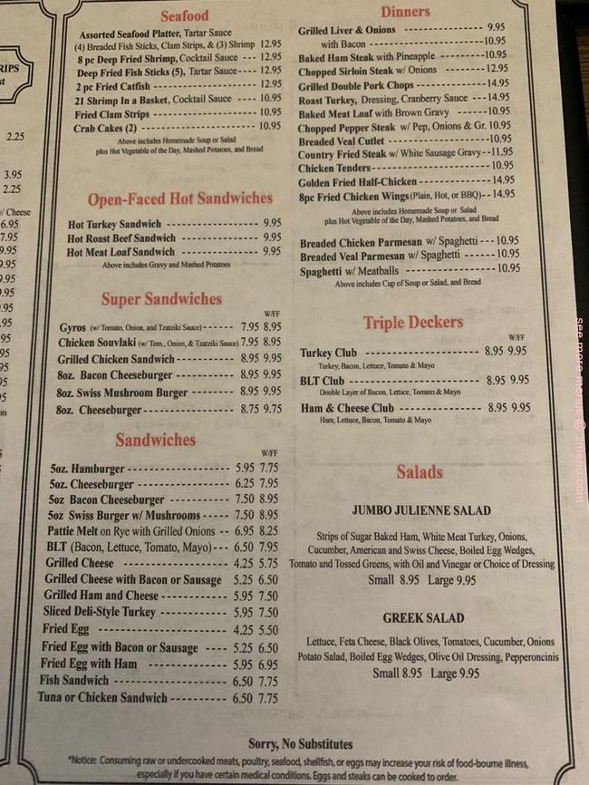 Online Menu of Gulfport Family Restaurant Restaurant, Gulfport, Florida