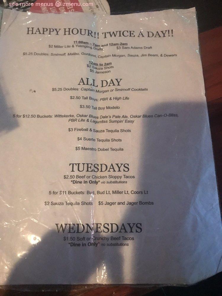 Online Menu of Sloppy Taco Palace Restaurant, Orlando, Florida, 32811