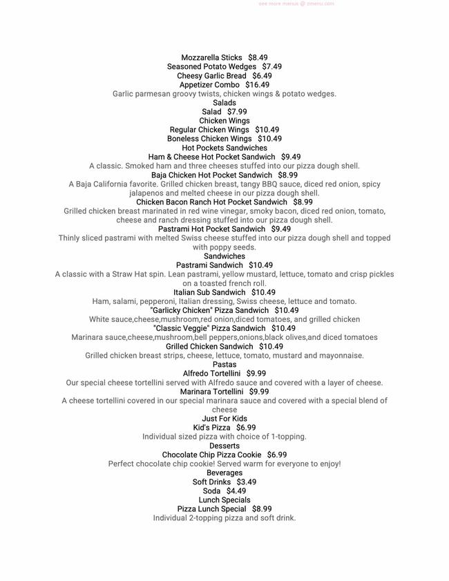 Online Menu of Niche's Pizzeria Restaurant, San Lorenzo, California