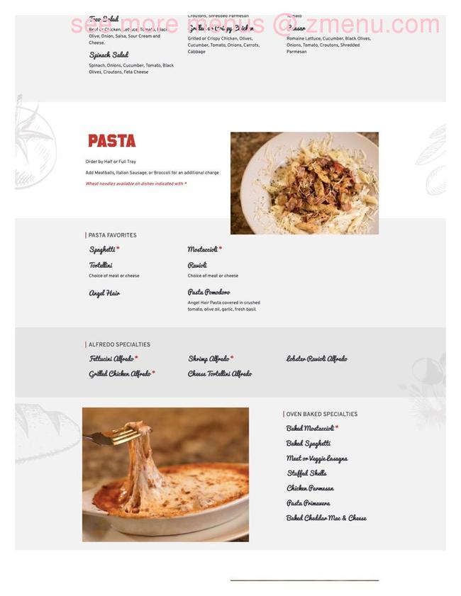 Online Menu of Joe's Pizza & Pasta Restaurant, Effingham, Illinois