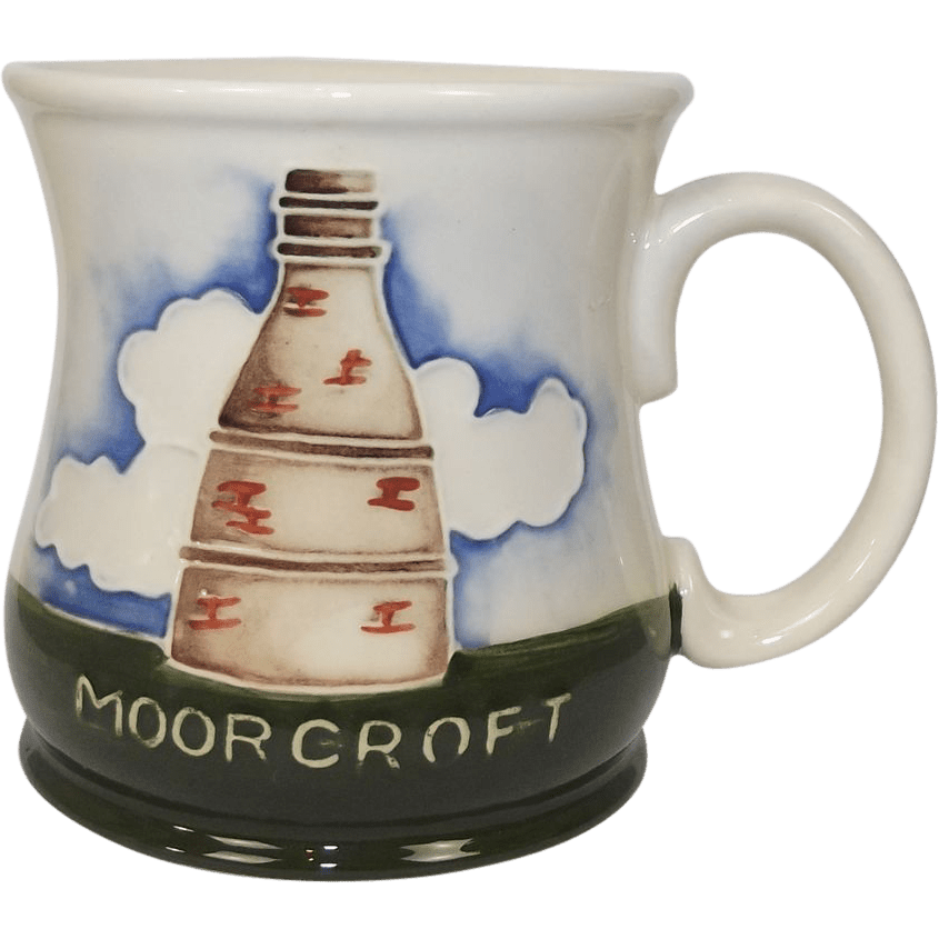 Moorcroft Pottery Bottle Kiln Mug 1986 from theantiquesstorehouse on