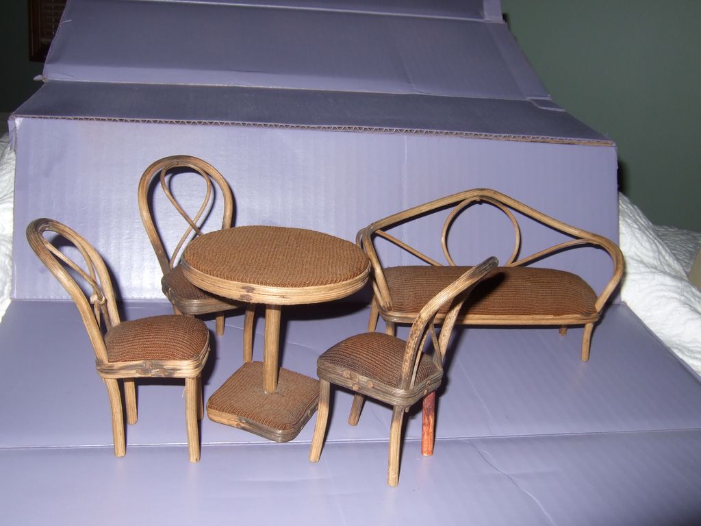 Antique Victorian Miniature Dollhouse Furniture from shirleydoll on