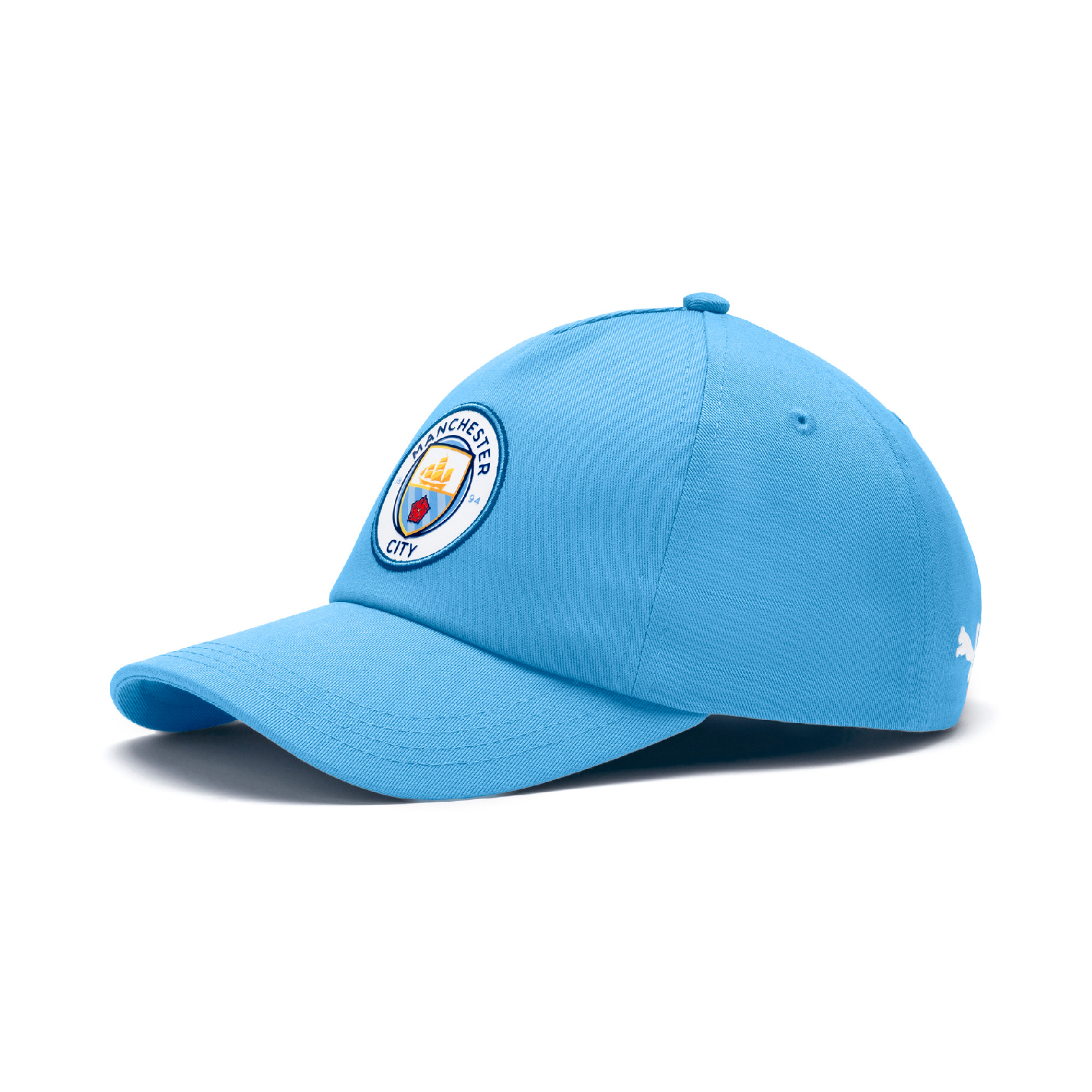 Puma Official Unisex Manchester City FC Football Team Cap Hat Light