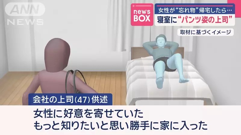 日本《變態內褲上司》事件 20歲女上班族回家看見了可怕的一幕(抖)
