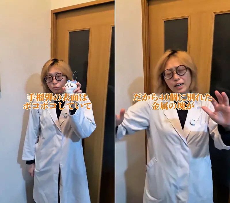 網友分享《手榴彈處理問題》扔過來就別想扔回去，趕緊跑才是重點