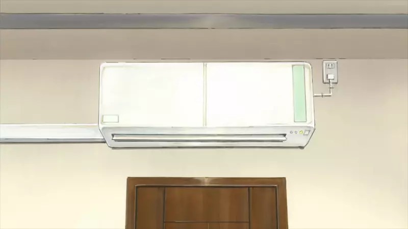 《宅宅展現純愛的方式》看到K-ON的小唯不喜歡吹冷氣 他決定自己再也不吹了