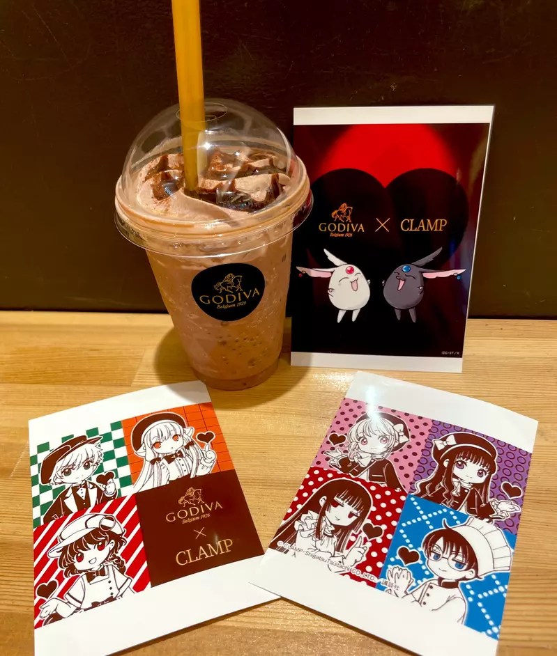 《CLAMP×GODIVA》聯名合作企劃《庫洛魔法使》等經典作品新插畫超可愛