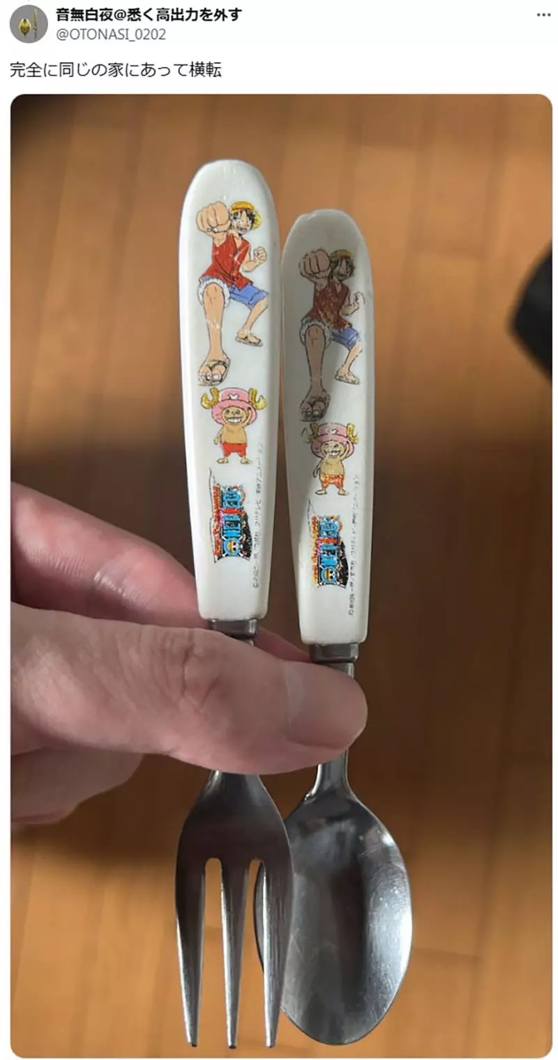 《老家的餐具》日本網友回家看到超懷念 每個人家中至少都有一支動漫餐具？
