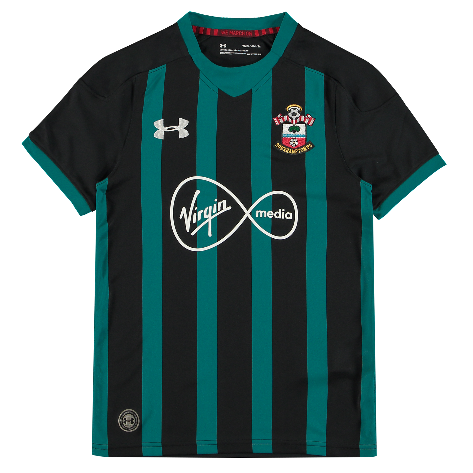 Official Southampton Football Away Shirt Jersey Tee Top 2017/18 Kids