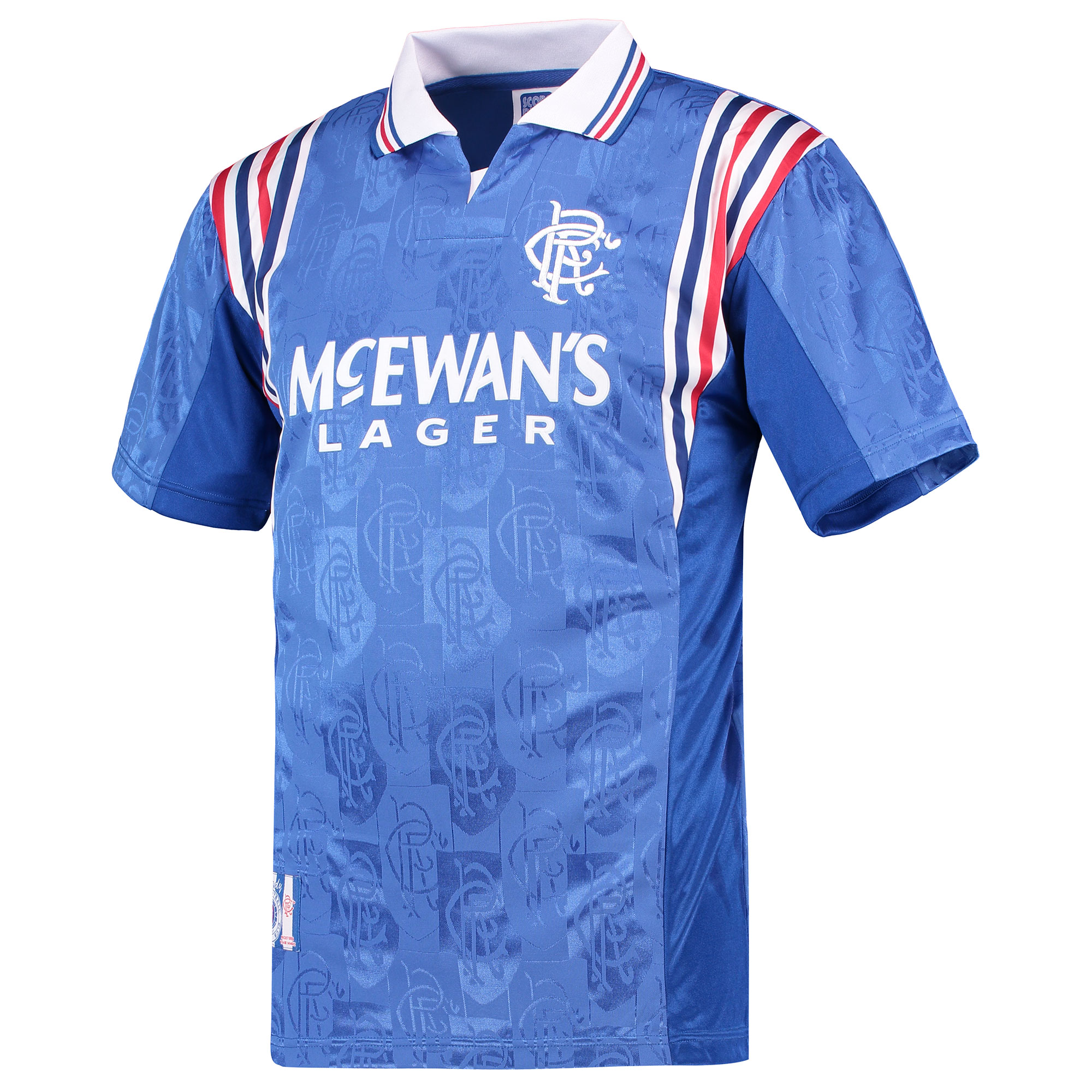 Glasgow Rangers 1996 Retro Football Shirt Top Mens eBay