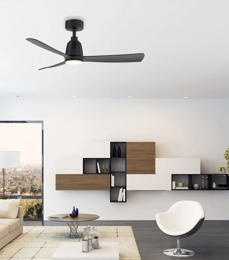 Contemporary Ceiling Fans For Living Rooms Shelly Lighting