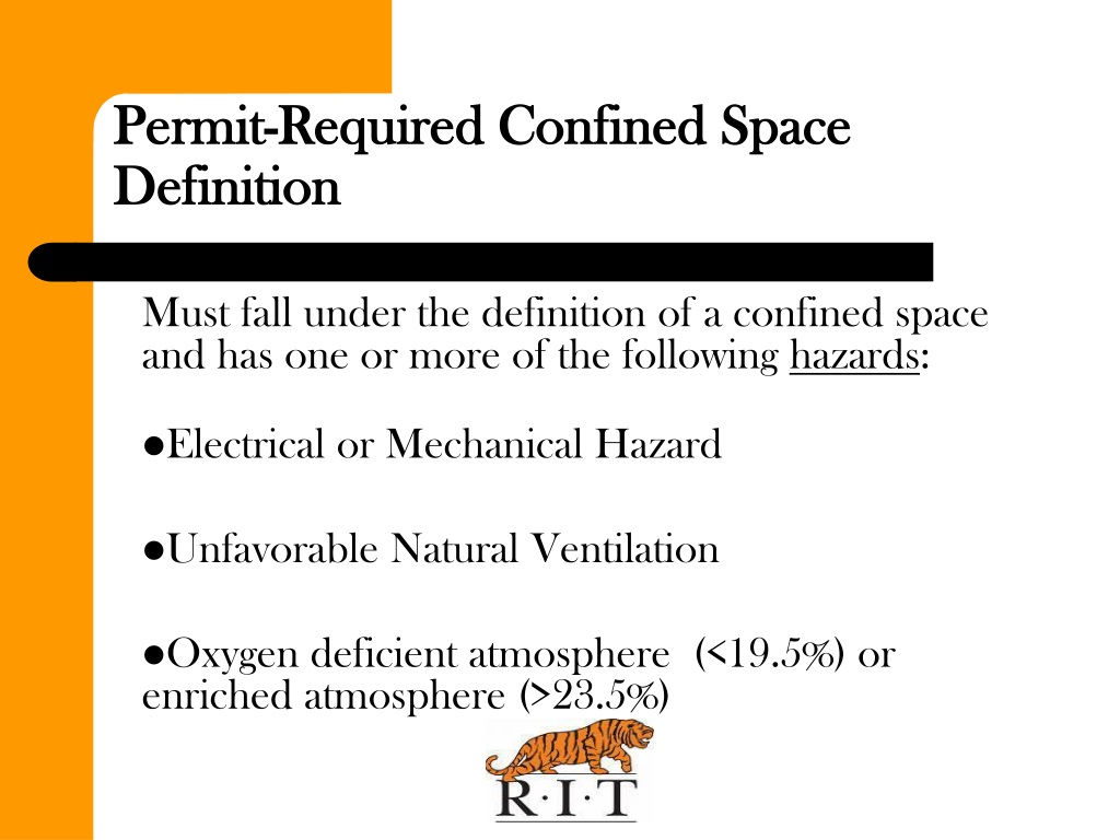PPT Confined Space Entry PowerPoint Presentation, free