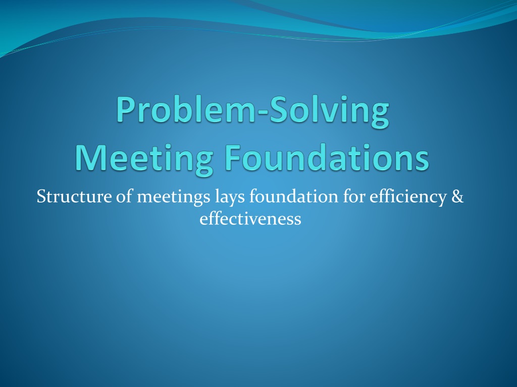 PPT Team Initiated Problem Solving PowerPoint Presentation, free