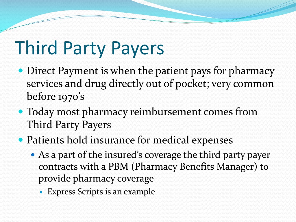 PPT Third Party Payers PowerPoint Presentation, free download ID