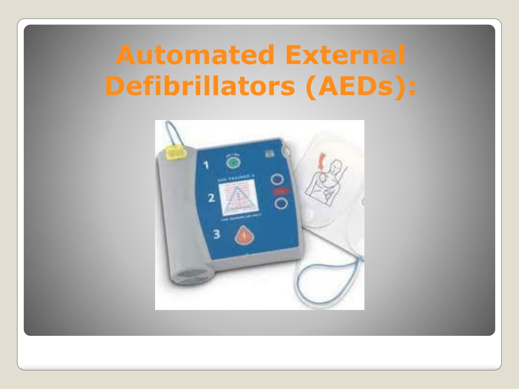 PPT Automated External Defibrillators at Childhood Sporting Events