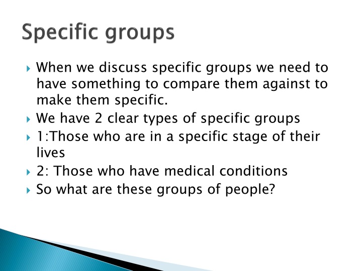PPT Exercise for Specific Groups PowerPoint Presentation ID1512195