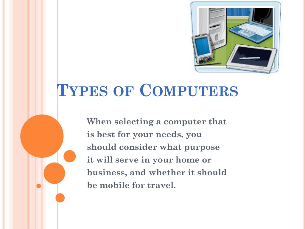 PPT Types of Computers PowerPoint Presentation, free download ID