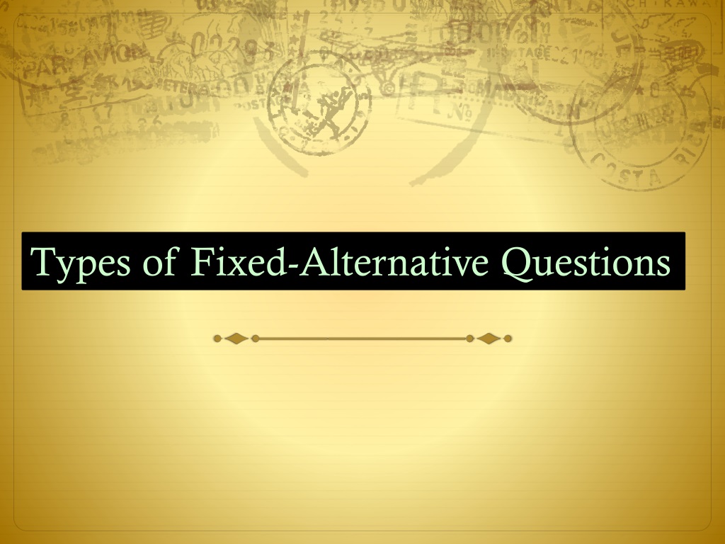 PPT QUESTIONNAIRE DESIGN PowerPoint Presentation, free download ID