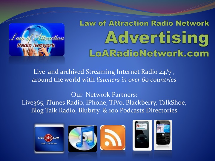 PPT Law of Attraction Radio Network Advertising