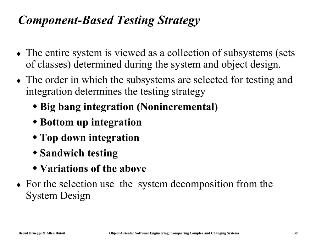 PPT Chapter 11, Testing PowerPoint Presentation, free download ID