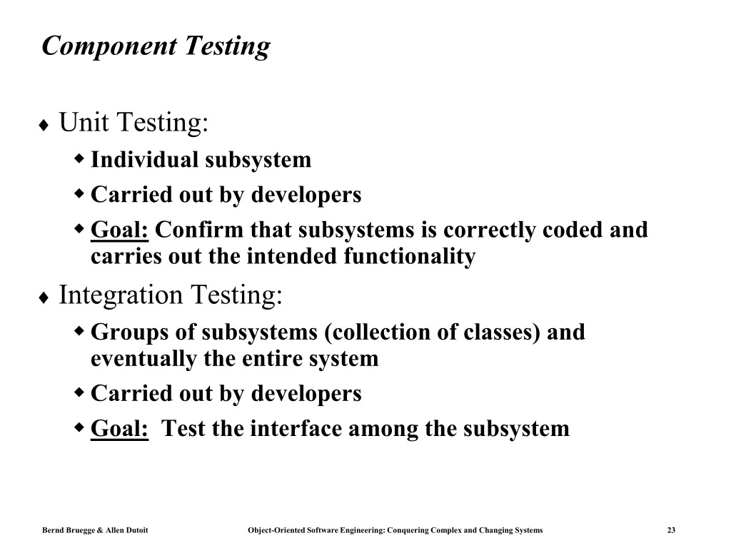 PPT Chapter 11, Testing PowerPoint Presentation, free download ID