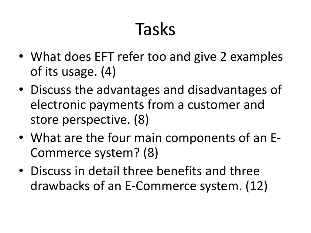 PPT EFT Electronic funds transfer PowerPoint Presentation, free