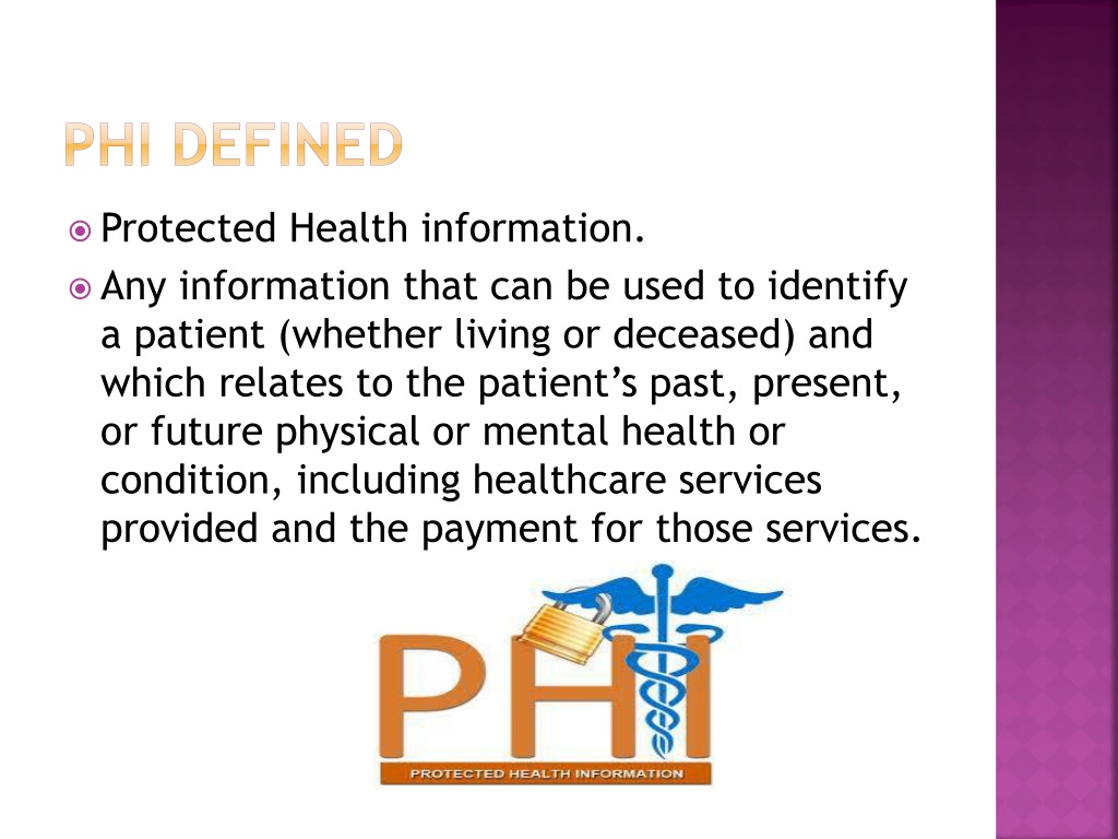PPT HIPAA and Privacy Rule Training PowerPoint Presentation, free