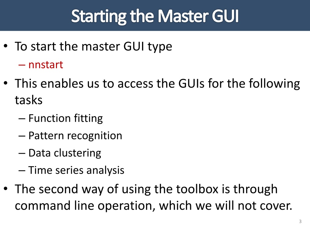 PPT Using Matlab Neural Networks Toolbox PowerPoint Presentation