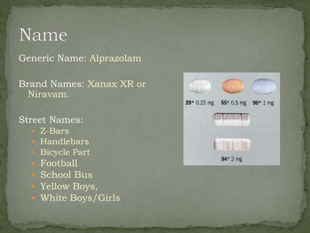 PPT Xanax PowerPoint Presentation, free download ID