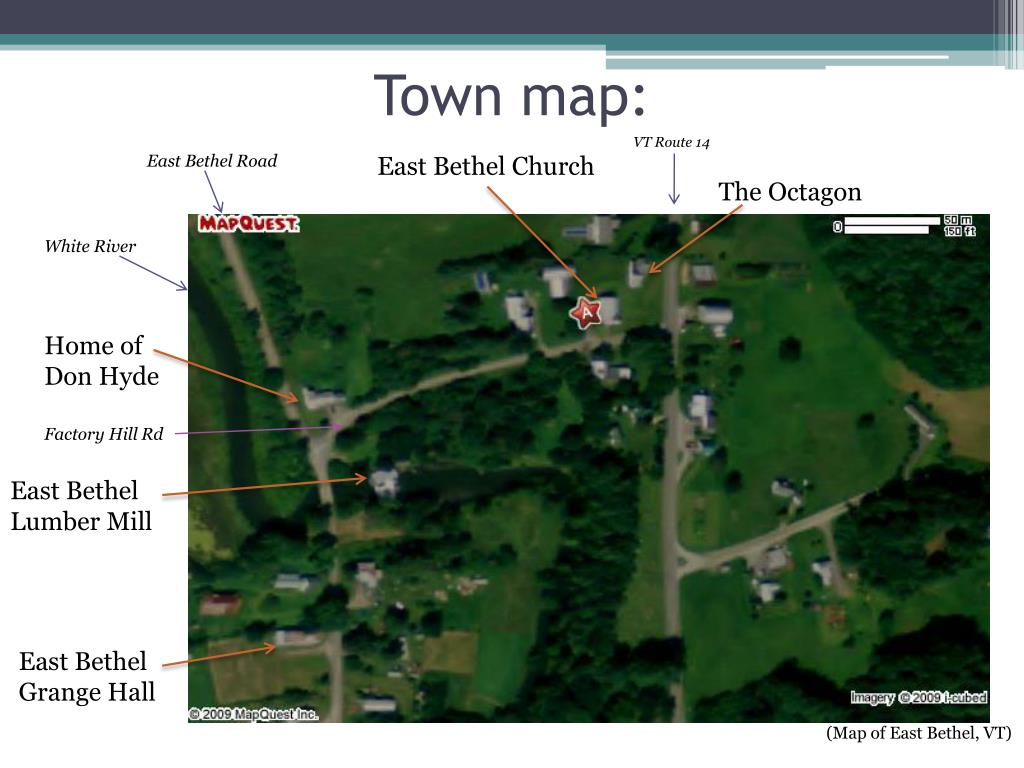 PPT A look inside the small town of East Bethel, VT PowerPoint