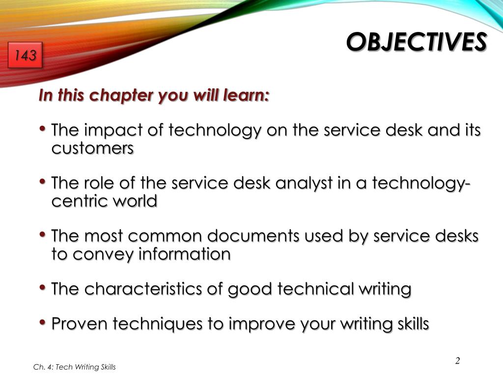 PPT Chapter 4 Technical Writing Skills for Support Professionals PowerPoint Presentation ID