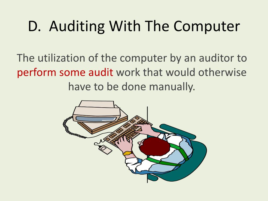 PPT Chapter 12 The Impact of Information Technology on the Audit