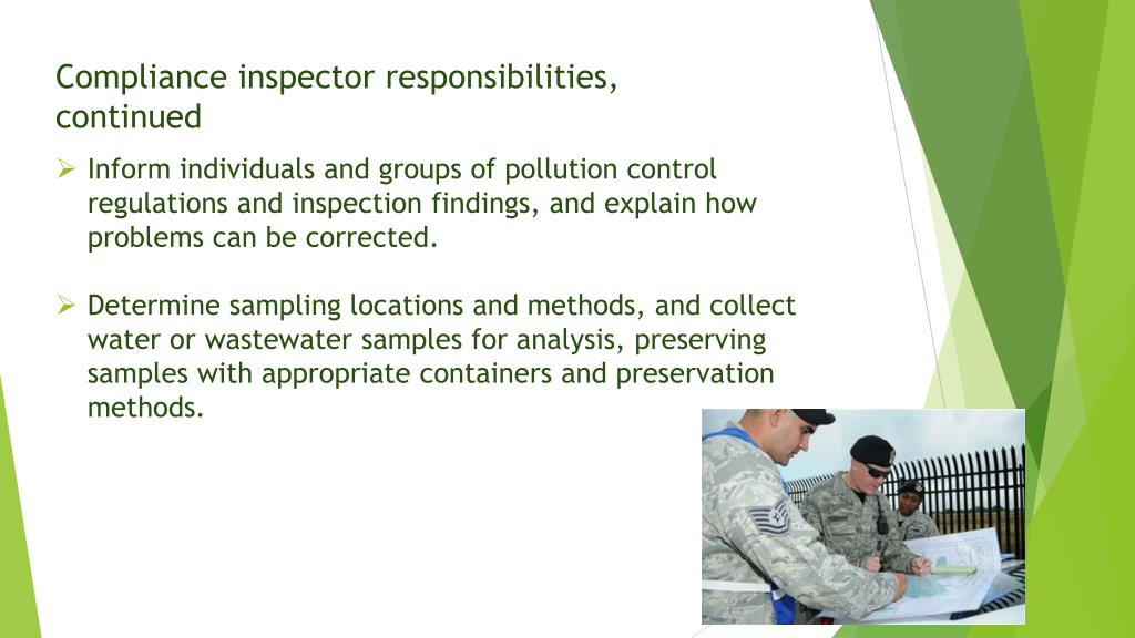 PPT Introduction to the Environmental Compliance Inspector PowerPoint Presentation ID1538021