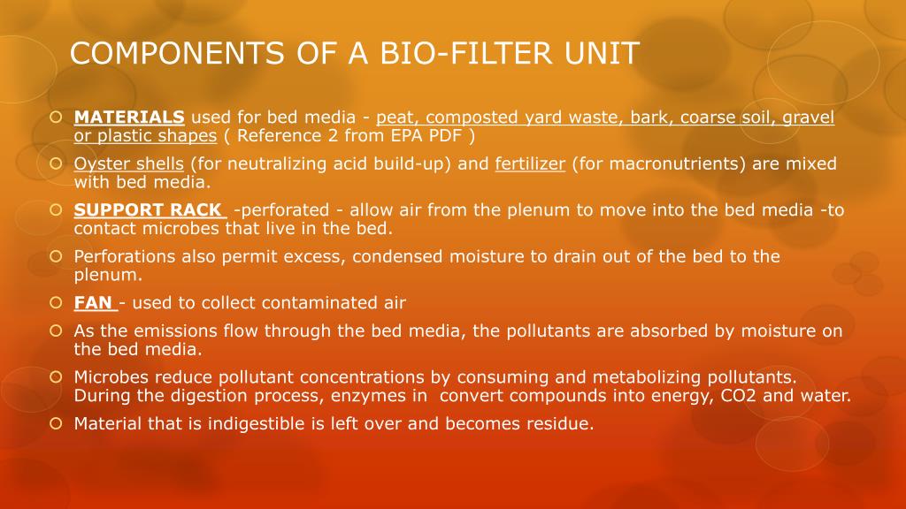 PPT BIOFILTRATION PowerPoint Presentation, free download ID1538517