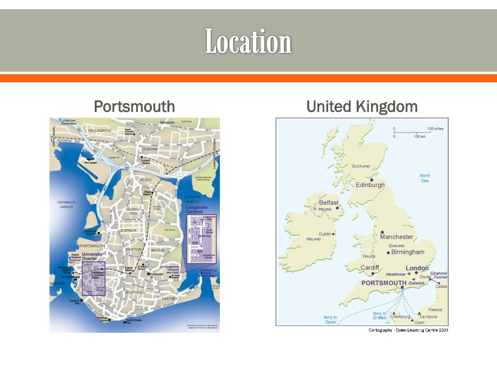 University Of Portsmouth Map PPT University of Portsmouth PowerPoint Presentation, free download