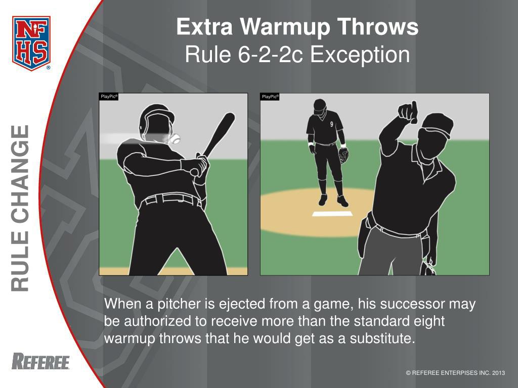 PPT 2013 NFHS Baseball Rules Changes PowerPoint Presentation, free