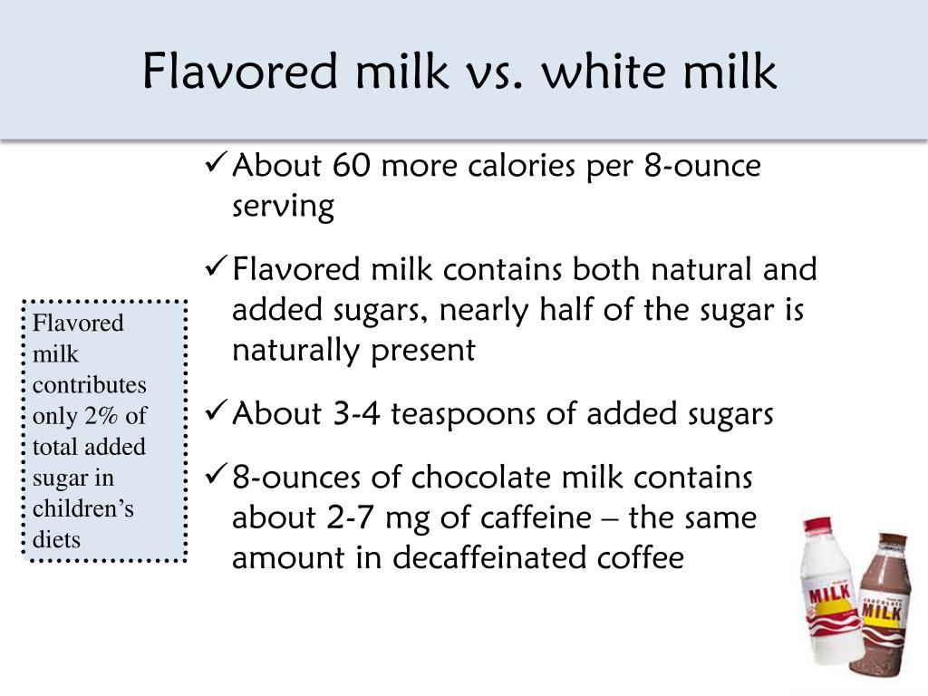 PPT The Nutritional Value of Flavored Milk PowerPoint Presentation