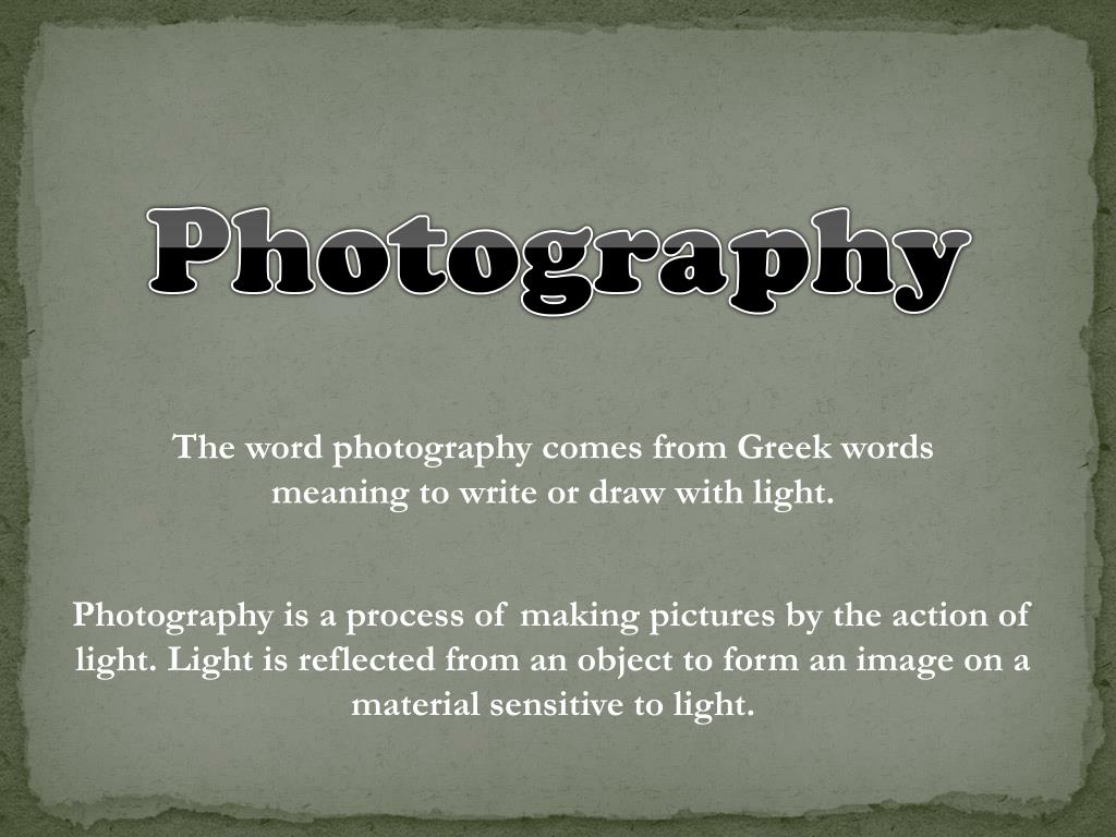 PPT Photography PowerPoint Presentation, free download ID1552047